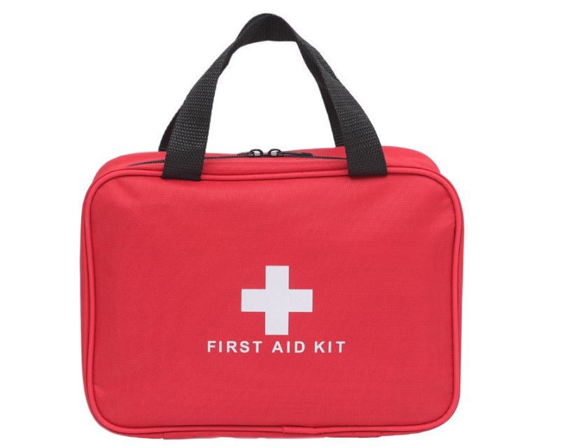 184pcs portable first aid kit with multi-purpose medical supplies for hiking, camping, and outdoor emergency rescue